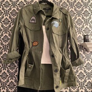 Hunter green jacket